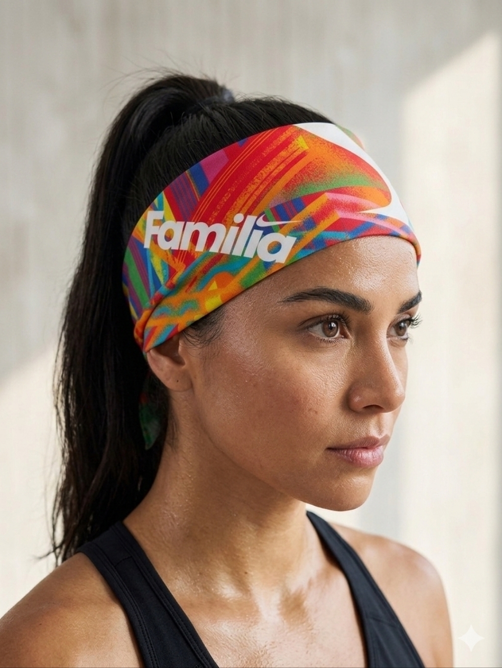 Nike Air Max Familia Bandana Scarf Multi Color Limited Edition Unisex NWOT OS - Picture 4 of 4